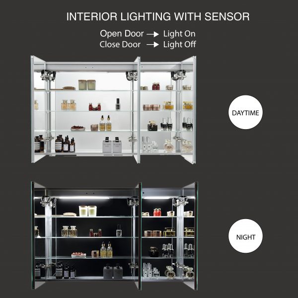 BLOSSOM Vega 48x32 Inch LED Medicine Cabinet