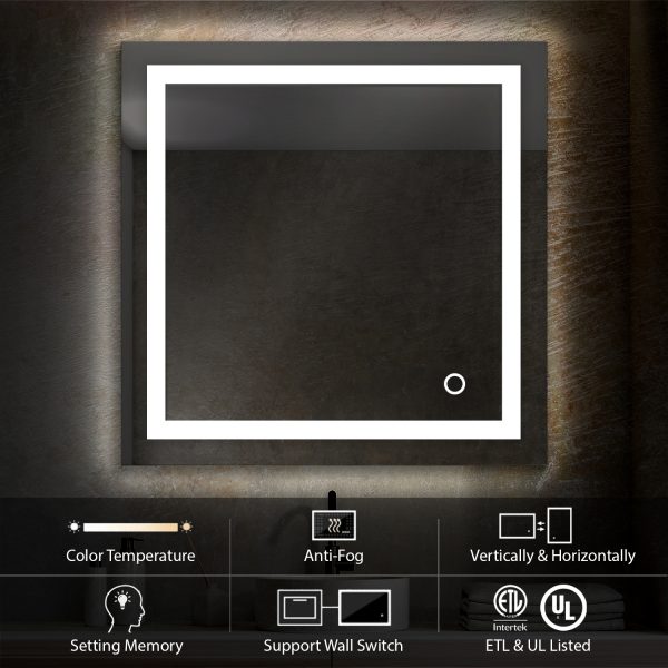 BLOSSOM Lyra 30 x 30 Inch LED Mirror