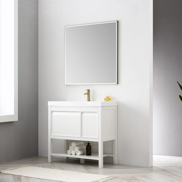 BLOSSOM Stellar 36 Inch Square LED Mirror