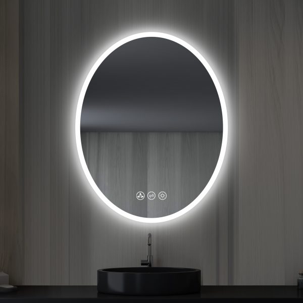 BLOSSOM Oval 24 Inch LED Mirror