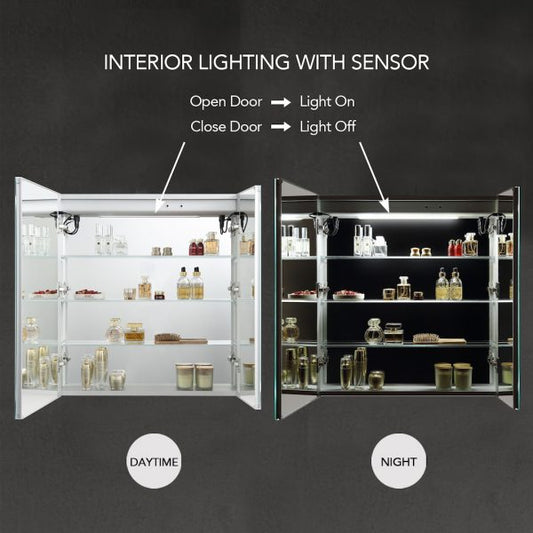 BLOSSOM Pillar 30x32 Inch LED Medicine Cabinet
