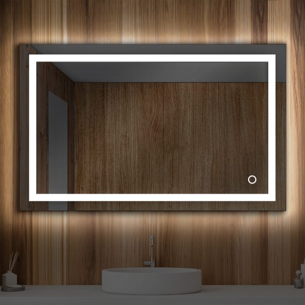 BLOSSOM Lyra 48 x 30 Inch LED Mirror