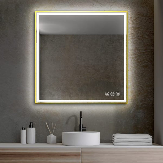 BLOSSOM Stellar 36 Inch Square LED Mirror
