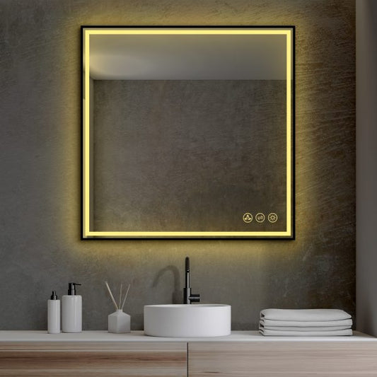 BLOSSOM Stellar 36 Inch Square LED Mirror